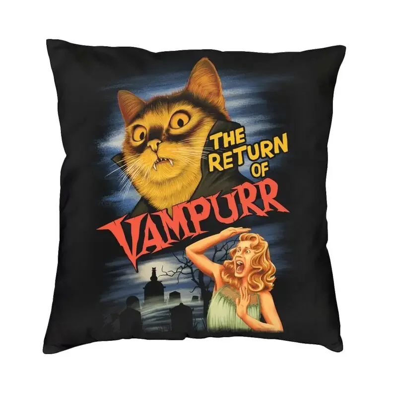 

Luxury Halloween cat sofa cushion cover polyester pillow cover polyester badge