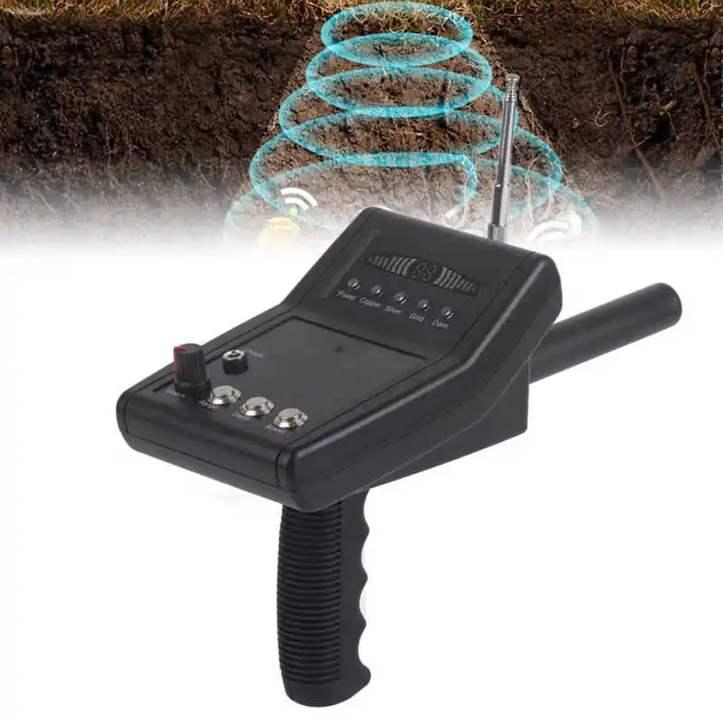 1000m Underground Search Detector 15m Depth Outdoor Search Detector with Earphone for Silver Gold Copper