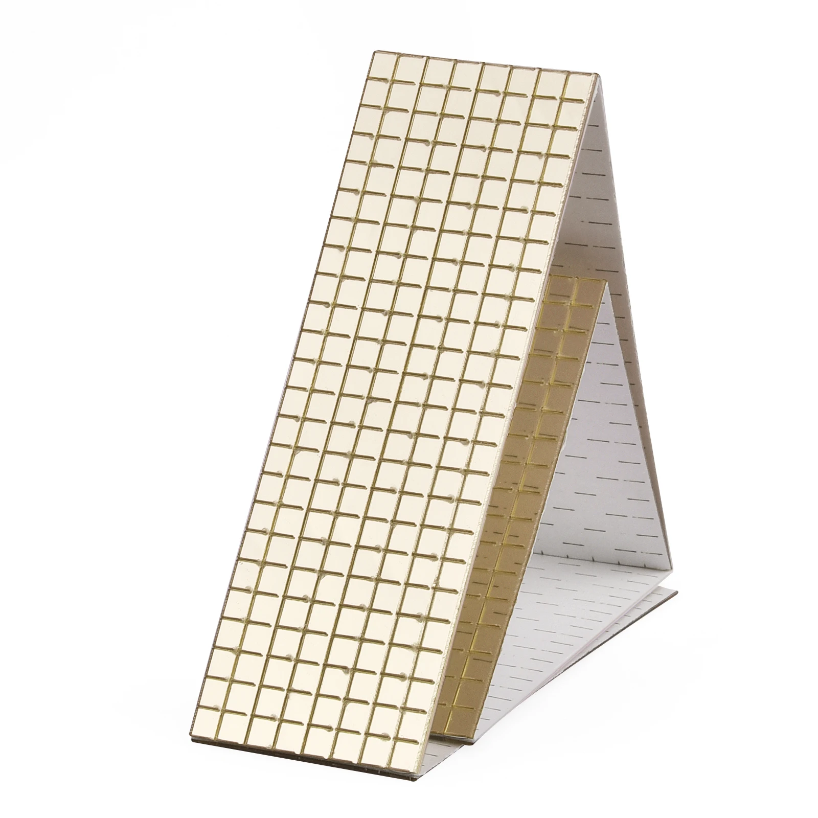 Mini Square Mirrors Mosaic Tiles - Self-Adhesive Real Glass for DIY Crafts & Home Decoration