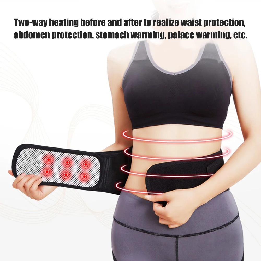 Tourmaline Self-heating Magnetic Therapy Waist Belt 5