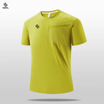 SBWL 2025 Summer men's new outdoor running fitness quick dry sports T-shirt high quality light casual short sleeve Gym Tops Tees 1