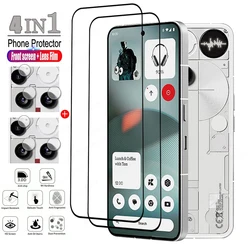 4 - in - 1 Tempered Glass Screen & Camera Lens Protector Set - Nothing Phone (3) (2Glass 2Lens)