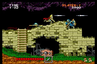 16ビットエンジンスーパーgrafx: daimkaimura (ghosts),HU-CARD