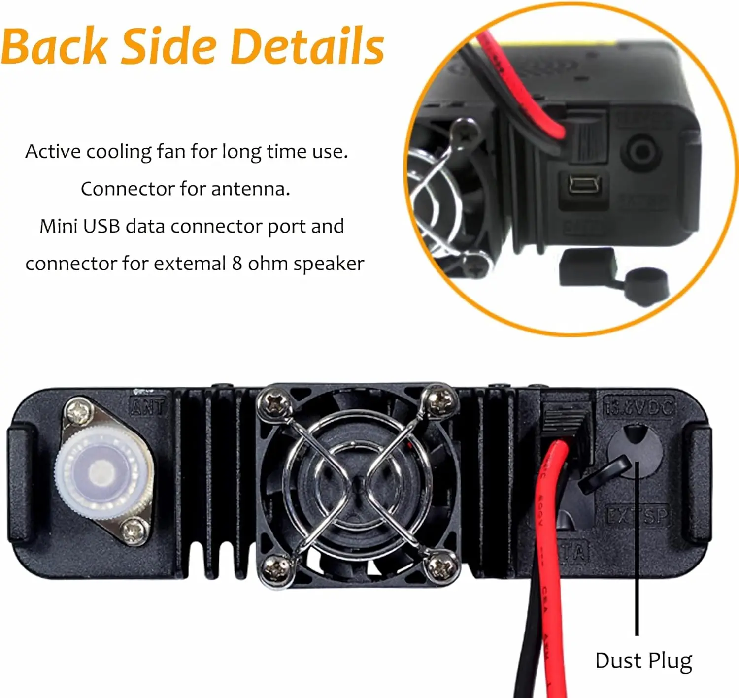 Mobile Transceiver, A+B Dual Band Two Way Radio