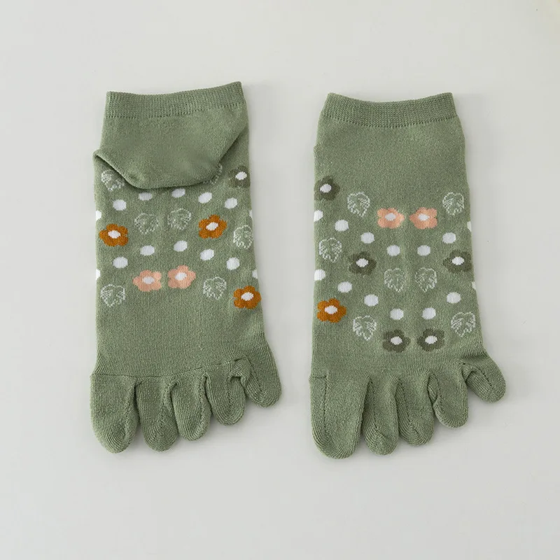 6 Paar Fünf-Finger-Socken für Damen, Sommer, dünn, atmungsaktiv, kurze Socken, schweißabsorbierend, geteilte Zehensocken, flacher Mund, Bootssocken – Detail 10