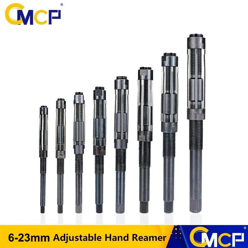 Hand Reamer 6-23mm Adjustable HSS Size Range Machine Cutting Tools