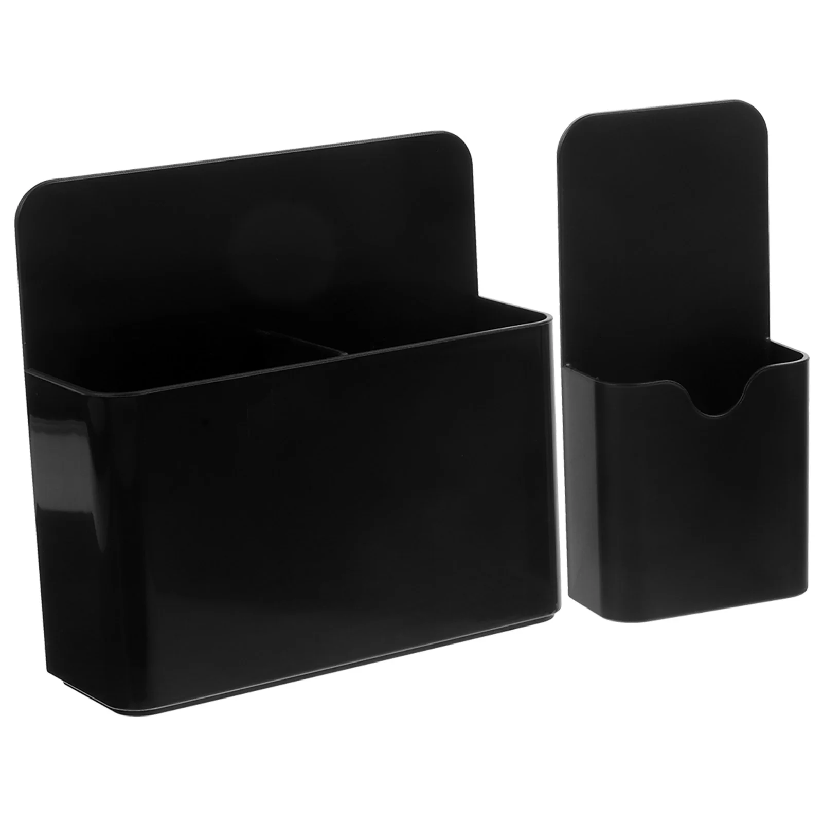 

2 Pcs Fridge Pencil Holders White Board Marker Pencil Erasers Abs Dry Erase Eraser Pens