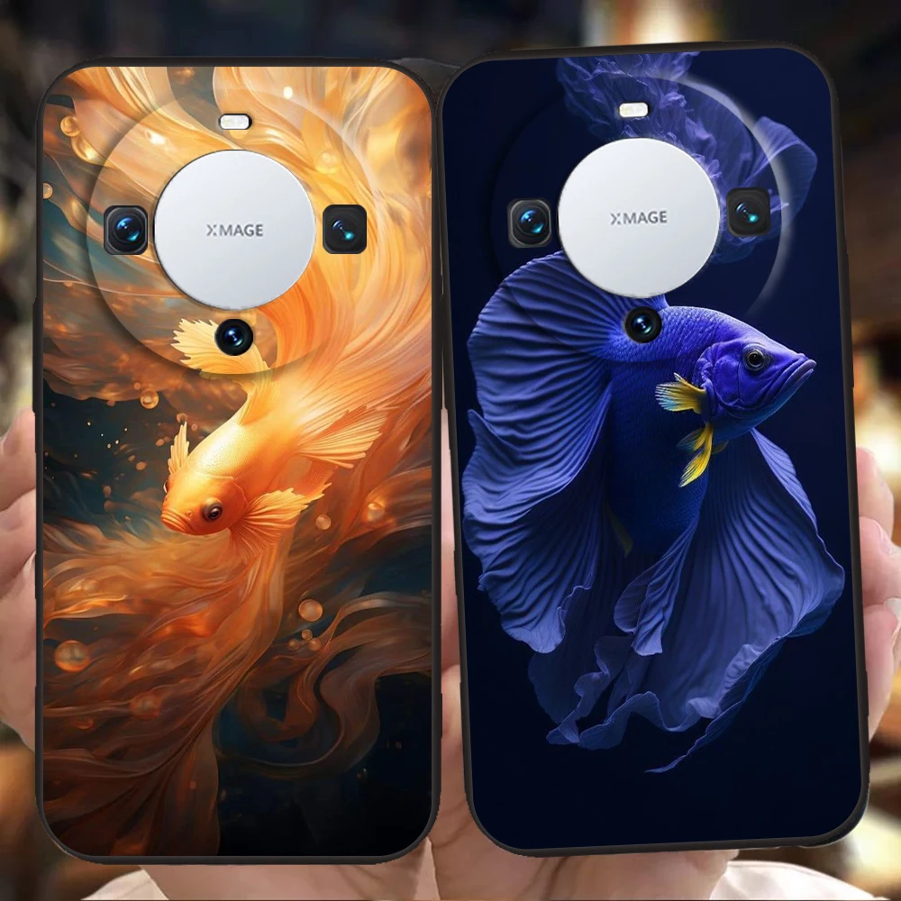 Adorable Fish TPU Silicone Phone Case Cover