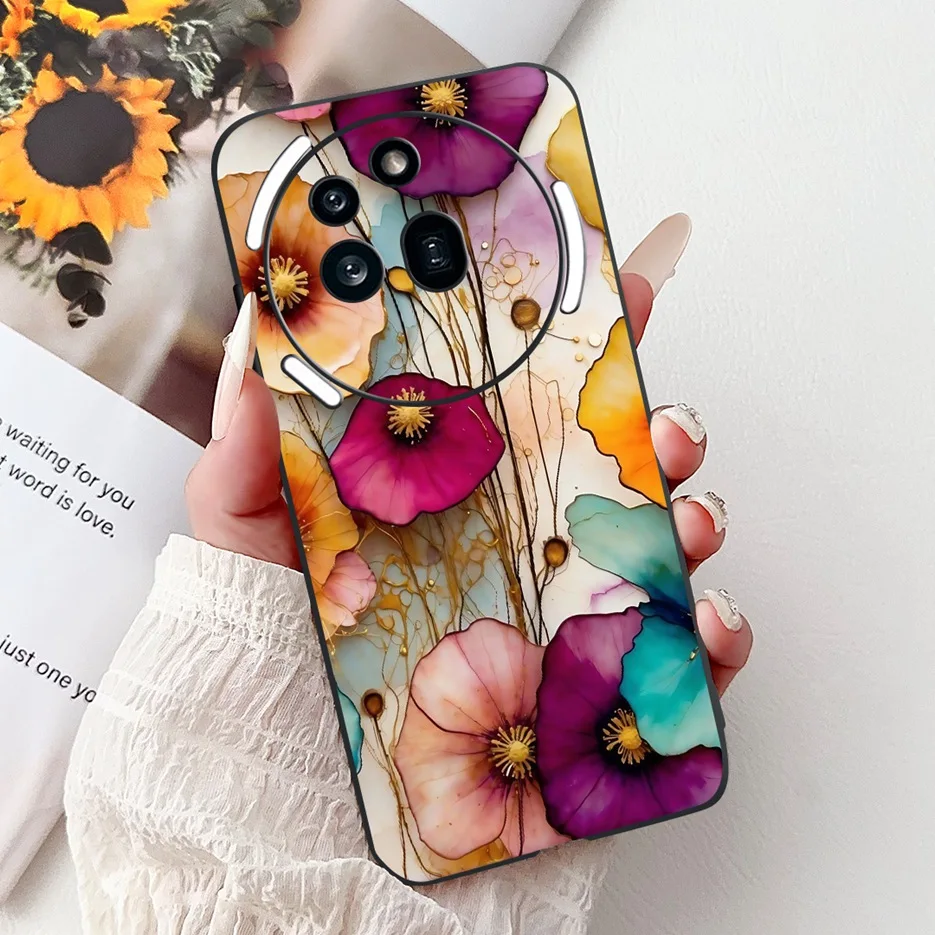 Cute Cat Lion Painted Shockproof Phone Case - Soft and Stylish Cover