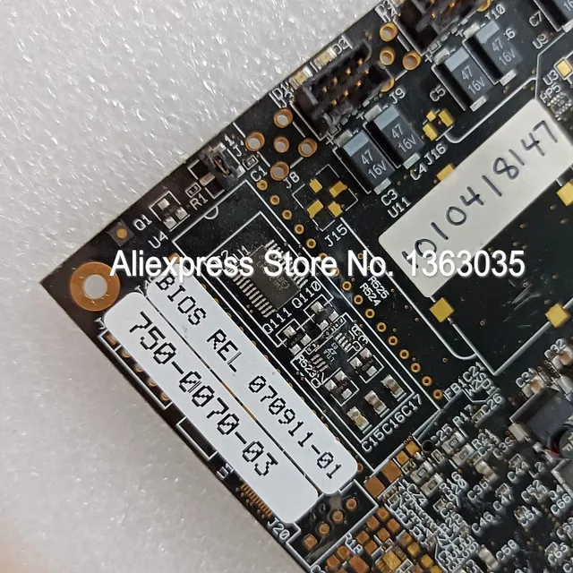LBC-GX500-G-5744A 1010418147   LBC-GX500 750-0070-03 BIOS REL 070911 -01 Промышленная материнская плата протестирована и работает 2