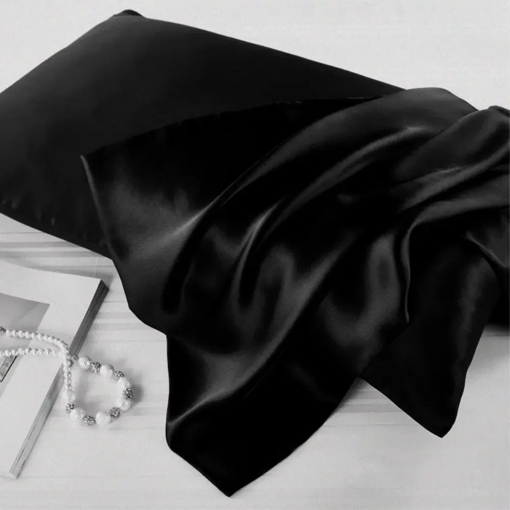 Ice Silk Pillowcase, Silk Genuine Silk Envelope, Pillowcase 48x74 Cm 5