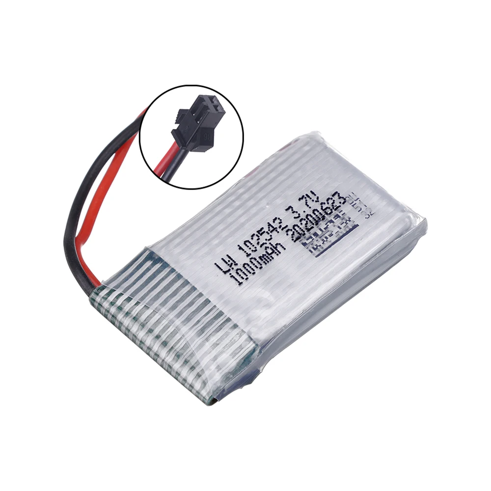 Lot de 2 Batteries Drone Rechargeables JST/H8/SM/XT4.25 - 7.4V 2600mAh