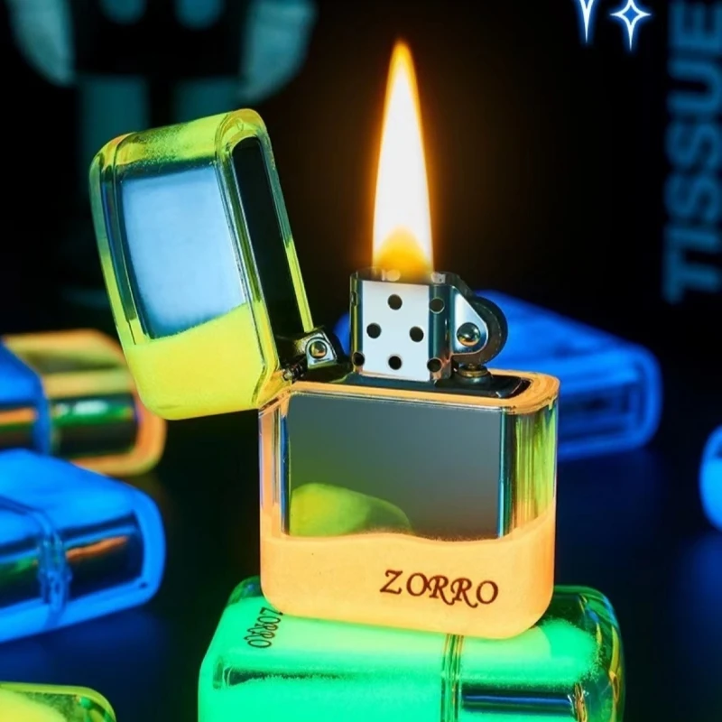 ZORRO Luminous Quicksand Windproof Kerosene Lighter Classic