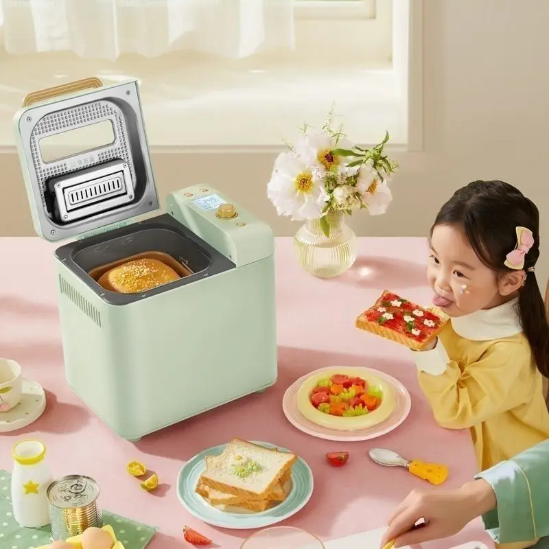 Bread Machine Home Smart Multifunctional Kneading Small Fermentation Timing Internet celebrity Mini Baking Bread Machine