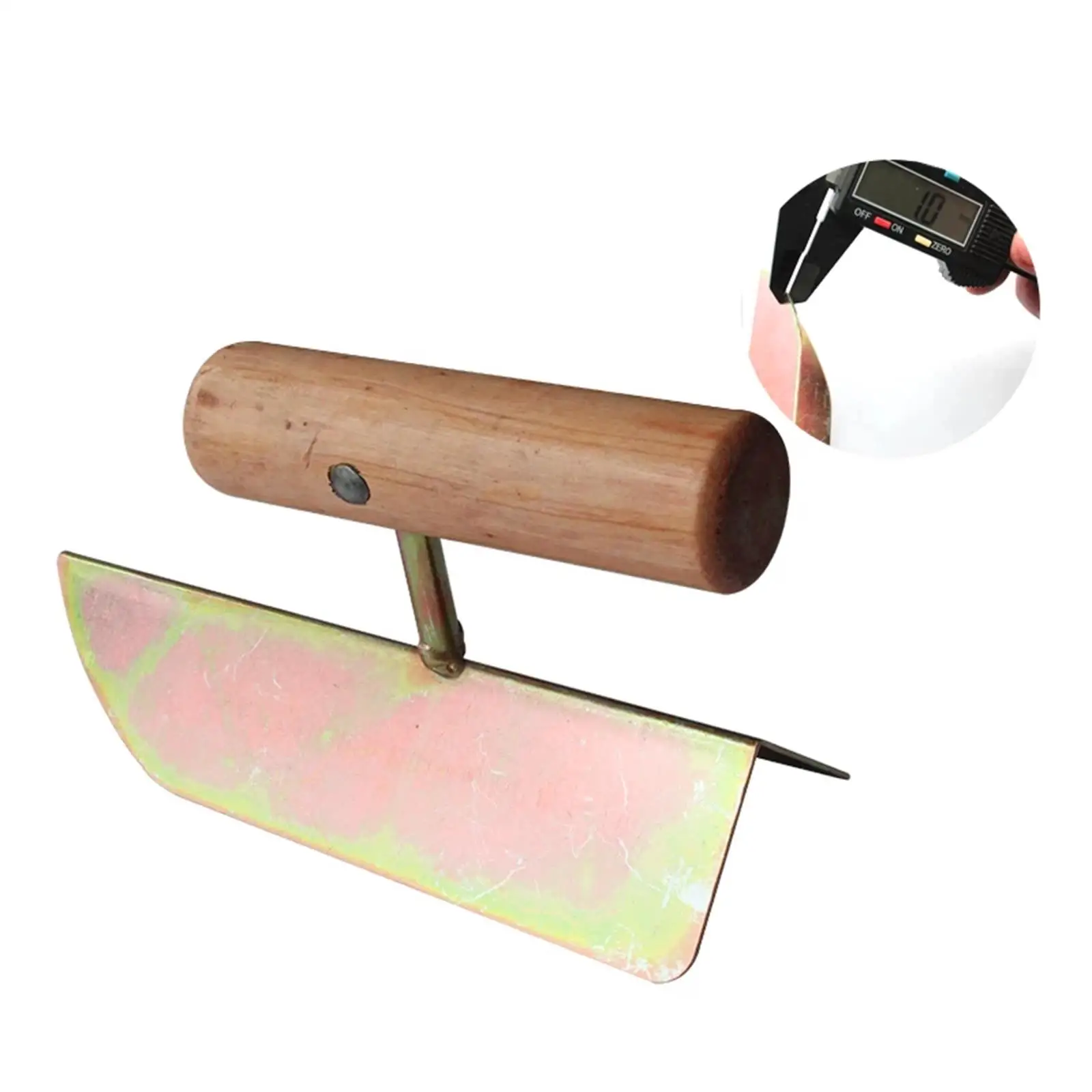 Corner Tool, Corner Trowel, Wall Plastering Tool, 0 Degree Angle When plastering Around The Groove, Carbon Steel