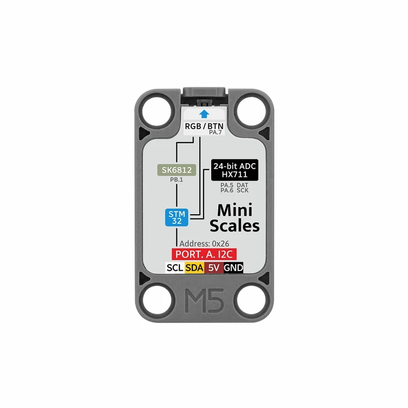 Oficial Mini Balanças Unidade Hx711 M5stack - Imagem 6