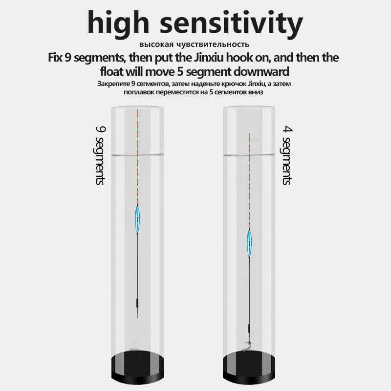 1 PC Ayu Spring Fishing Float for Crucian Carp High Sensitive Anti-wind and Wave Anti-walking Floating and Fishing Gear Fishing Tackle Fishing Float Fishing Floats Fishing Bobber Fishing Buoy