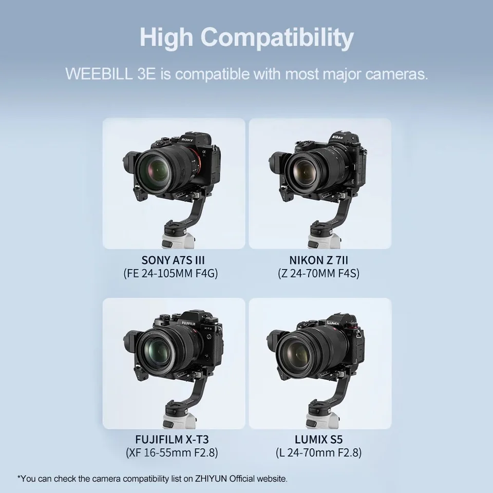 【美品】ジンバルスタビライザーセット　CINEPEER WEEBILL 3E WEEBILL 3E – ZHIYUN Store