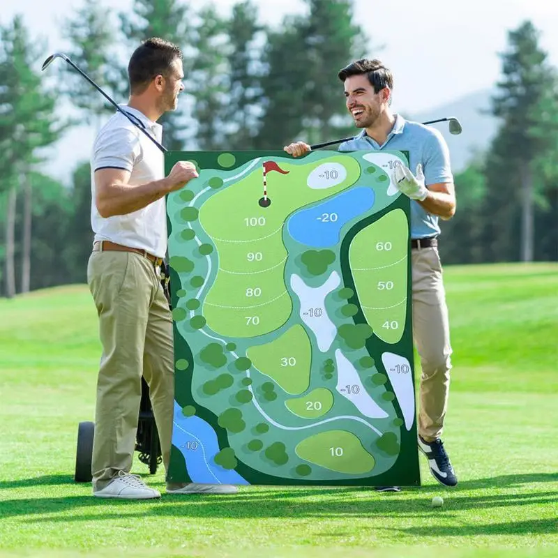 Indoor Casual Golf Game Set Golf Putting Royale Golf Game Hitting Mats New Mini Casual Suitable for Indoor Outdoor Game