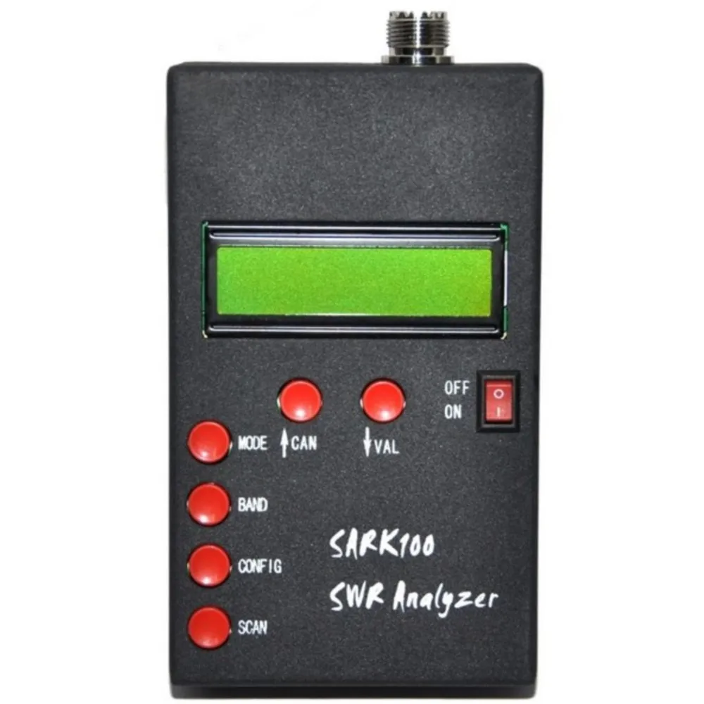 

SARK-100 1-60Mhz HF ANT SWR Antenna Analyzer Meter SARK100 For Ham Radio