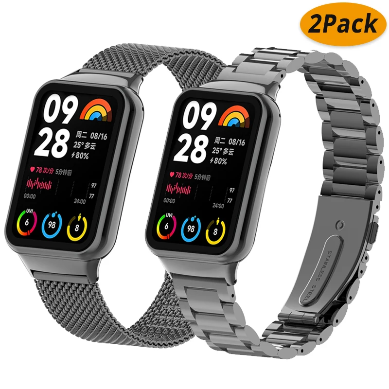 Pulseira de para Xiaomi mi Band Pro Metal Strap Smart Ver Belt Pulseira Acessórios Miband Belt Aço Inoxidável