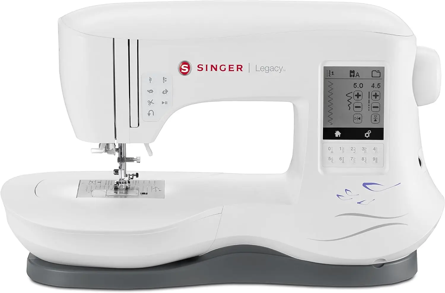 Legacy SE300 Embroidery Machine with 200 Built-In Embroideries, LCD Touch Screen, & 250 Built-In Stitches-Sewing Made Easy