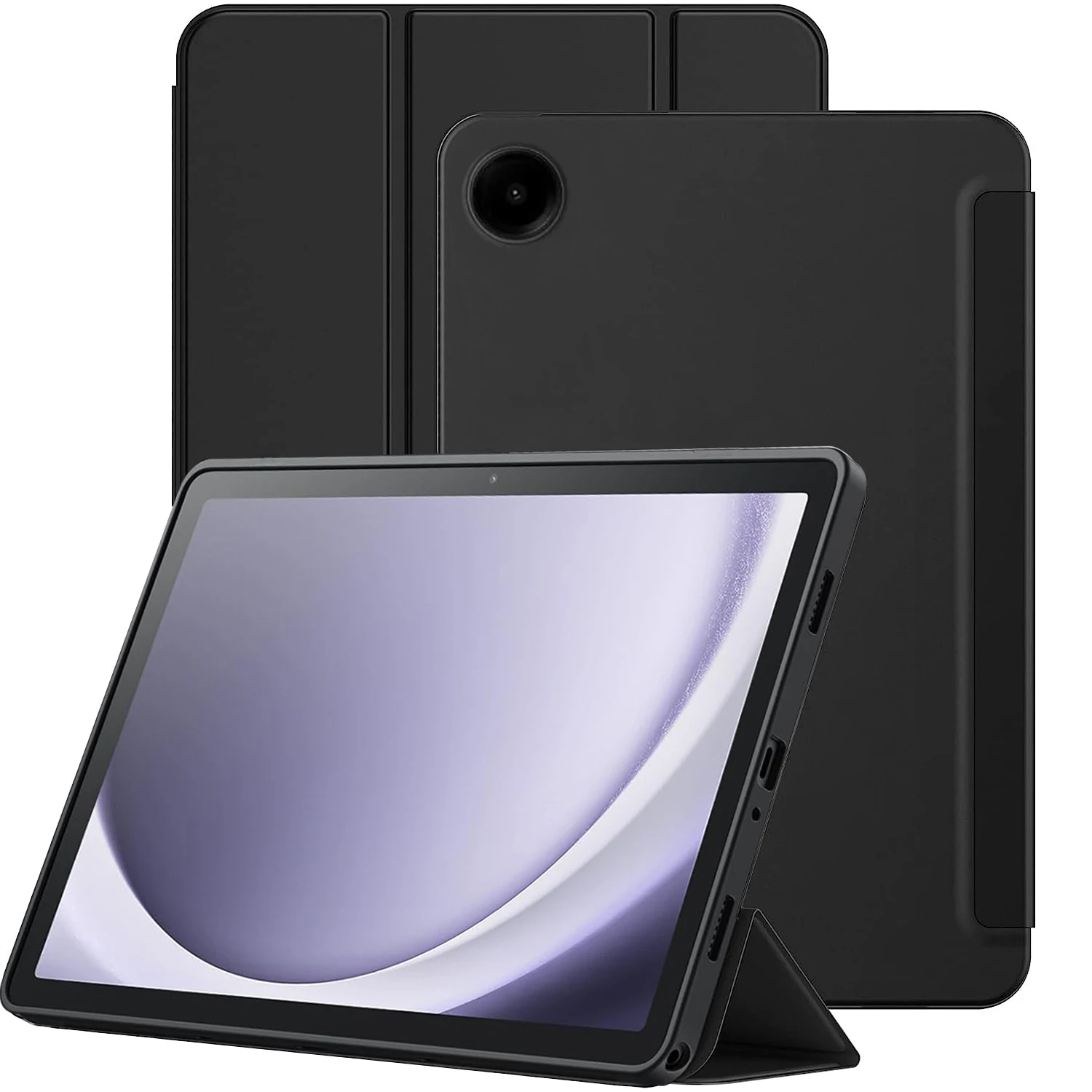 Tri-Fold Magnetic Stand PU Leather Protective Tablet Case, 2023 Edition, 8.7''