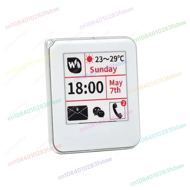 1.54인치 패시브 NFC E-잉크 디스플레이 화면, 무선 전원 공급으로 이미지 변경 가능한 전자 가격표, 전자 선반 라벨