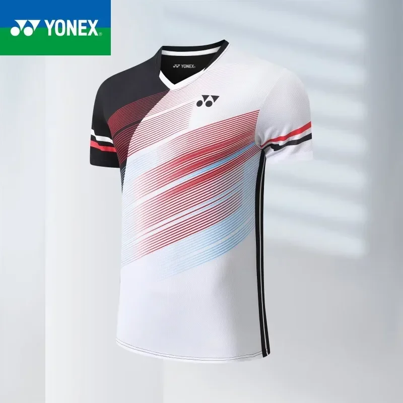 YONEX men's and women's breathable sports badminton wear short sleeve top T-shirt