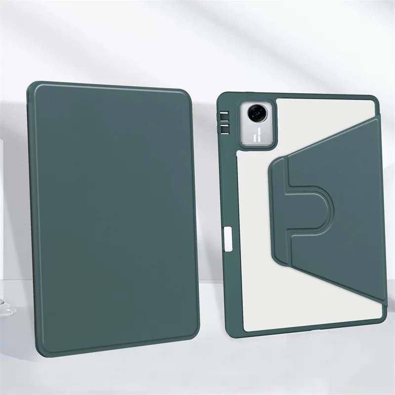 Enhanced Product Title:  
Premium Acrylic Rotating Stand Tablet Case - Fits 11-Inch Devices