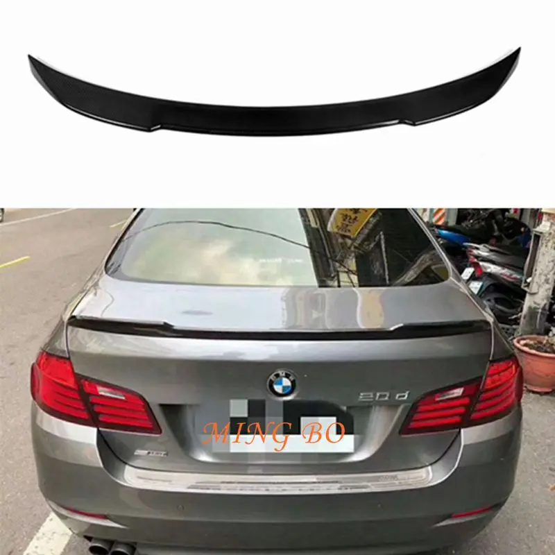 Per Bmw Serie 5 F10 F18/F10 M5 Berlina Cs Style Carbon Forged Carbon Spoiler Posteriore Tronco Ala 2009-2017