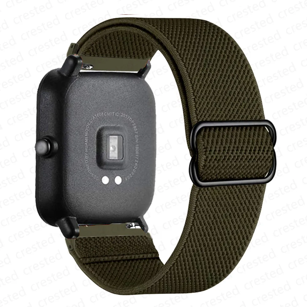Scrunchie Nylon Sport Bracelet Band for Smartwatch - 22mm Strap Accessories
