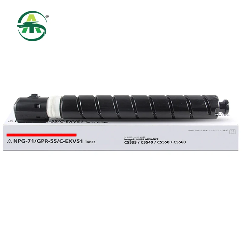 

1PC GPR-55 G71 C-EXV51 Toner Cartridge For Canon iR C5535 5540 5550 5560 DX C5735 5740 5750 5760 Toner Powder CMY550g BK850g