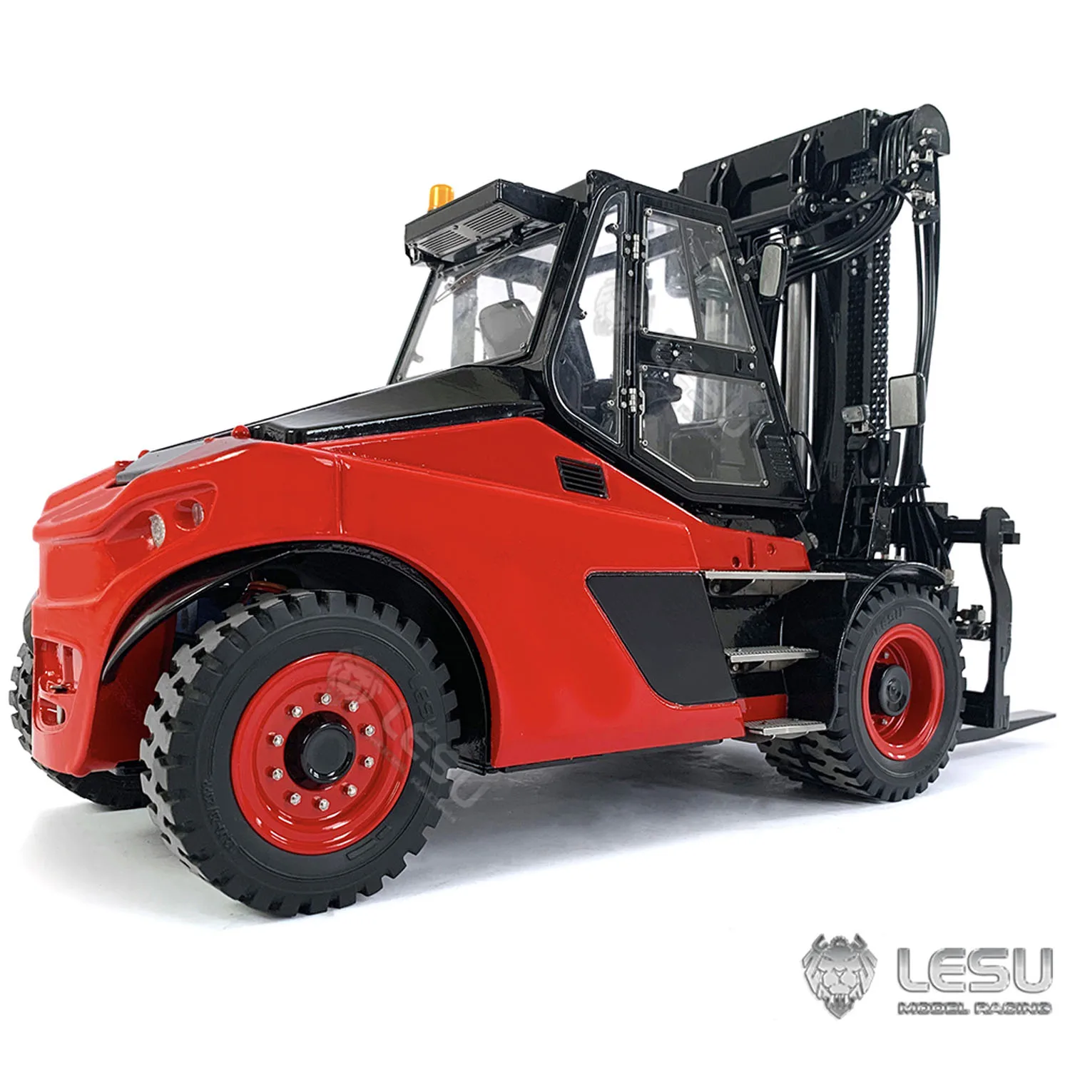 1/14 LESU RTR Hydraulic Forklift Aoue-Ld160S for Electric Forklift Truck Assembled Painted Red Toys for Adult THZH1465-SMT10 3