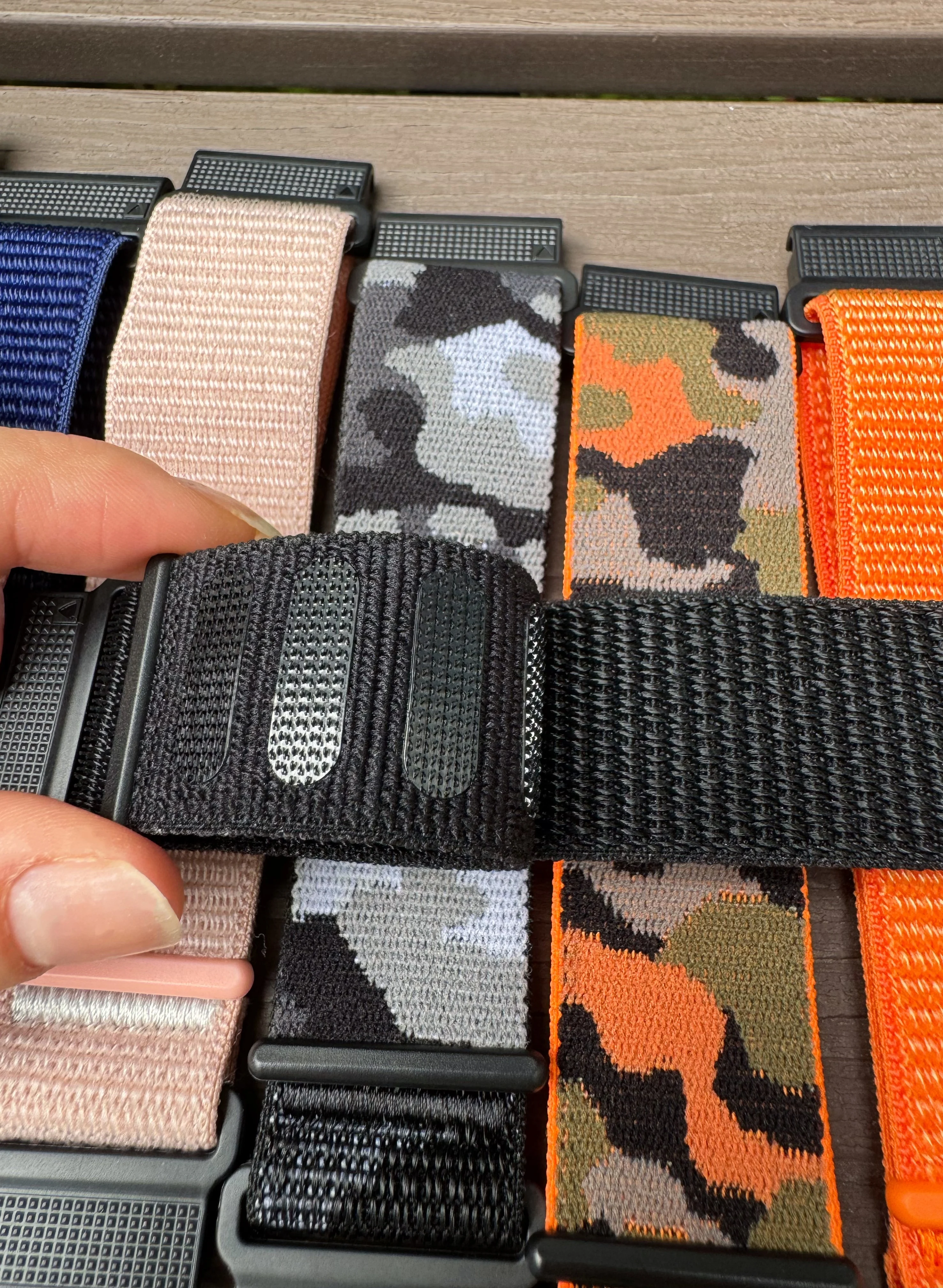 Durable Braided Nylon Loop Strap - QuickFit 22mm/26mm