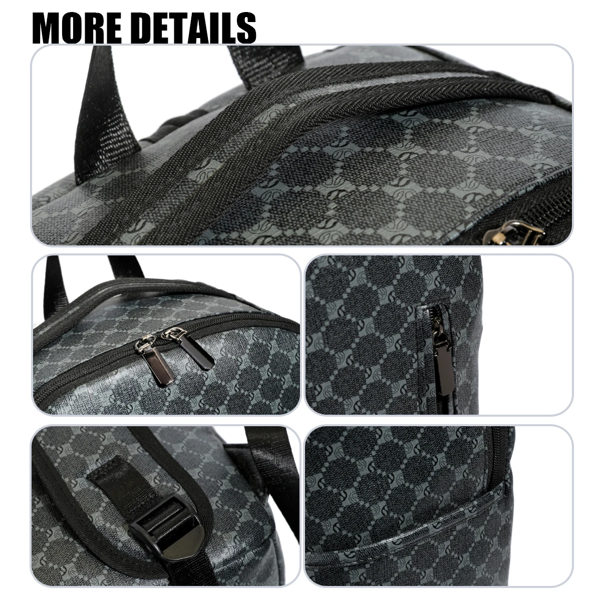 Black High-Quality Travel Backpack, Genuine Waterproof Backpack, Unisex Backpack, Suitable for Male and Female College Students, Middle School Students, Meetings, and Business