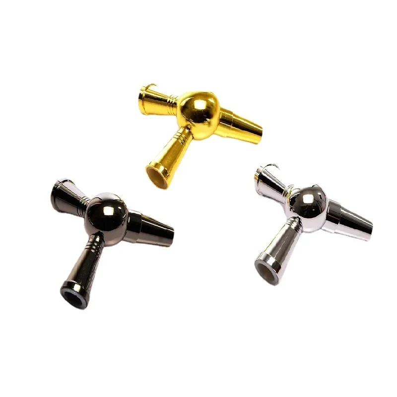 Description Picture 4 of itemR&R Aluminum Alloy Hookah Shisha Hose Adapter Universal One To Two Connection Joint for Water Pipe Narguile Smoking Accessories