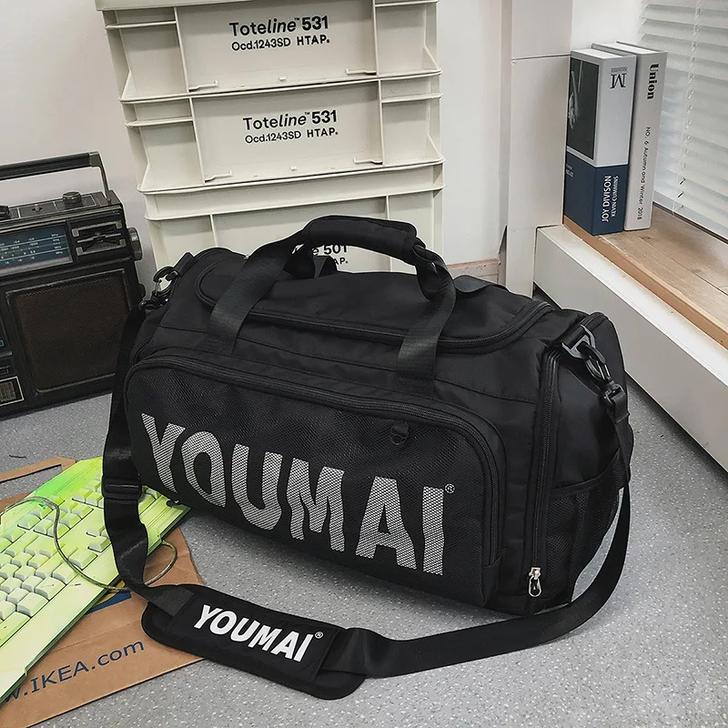 2024 New Large Capacity Luggage Trips Lightweight Suitcase Women Sports Men Travels Duffle Bag Womens Sport Bag