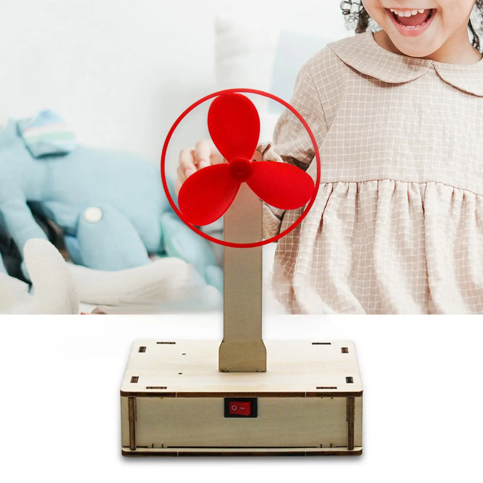 

DIY Science Experiments Cognitive Thinking Ability Playing Fan Material Pack