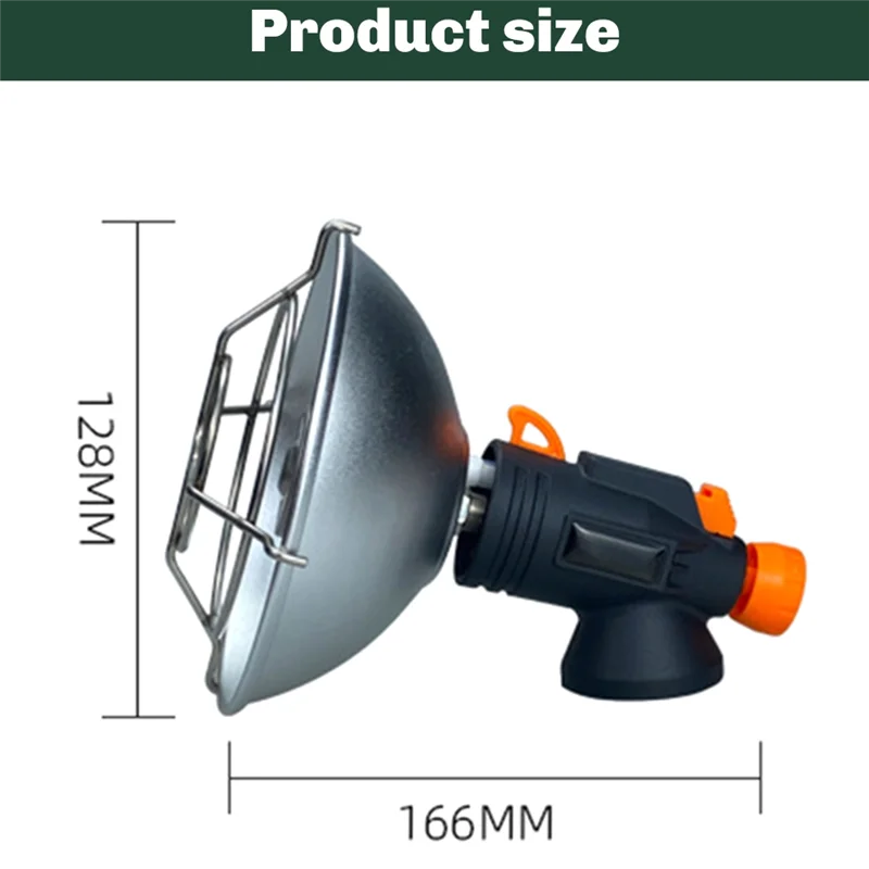 TFORU-야외 휴대용 히터 캠핑 가스 작은 태양 겨울 야외 여행 난방 및 구조 장비(가스 탱크 없음)