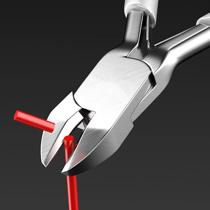 

Mini Pliers Diagonal Pliers Round Bent Needle Nose Cutter Handcraft Beading Insulated Plier