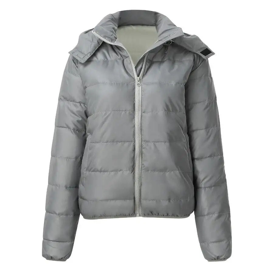 Reflective Winter Jacket Men Women Warm Coat Casual Parka Detachable Hooded Jackets Night Road Safety Outerwear sweatshirt jacket,down jacket,puffer jacket,cotton jacket,parka coat,parkas coat,men bomber jacket