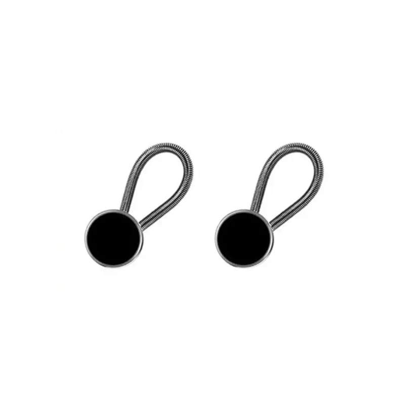 

Neck Shirt Metal 6pcs Dress Extender Coat for Collar Buttons Lock Buckle Button Extenders Elastic Flexible Lengthen
