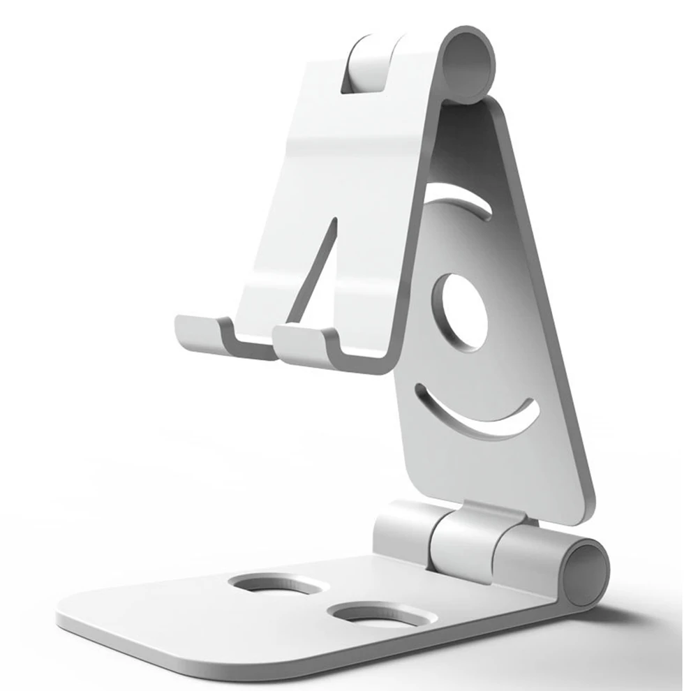 mobile phone stand for desk Portable Mini Mobile Phone Holder Foldable Desk Stand Holder 4 Degrees Adjustable Universal for iPhone Andorid Phone mobile stand for table Holders & Stands