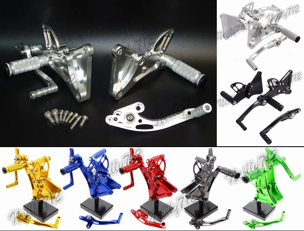 Vendita Moto Rider Pedane Cnc Regolabile Rearset Poggiapiedi Poggiapiedi Pioli Per Buell Xb9S Xb12S Xb12R Xb9R