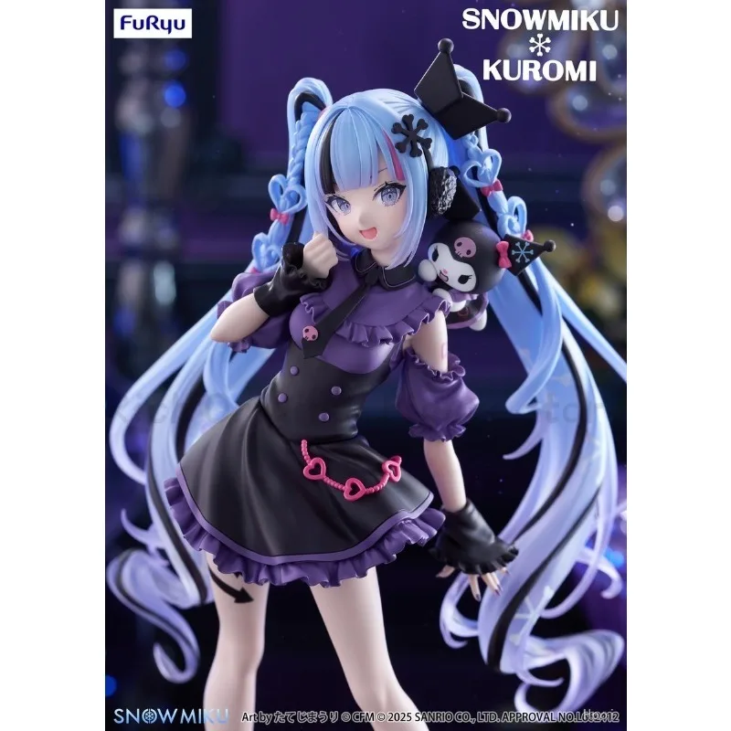 雪ミク クロミ Trio-Try-iT Figure MIKU Snow Miku x Kuromi Trio-Try-iT Figure 
