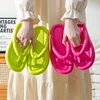 New Summer Candy Color Flip Flops Women Cute Soft Sole Eva Beach Slippers Fashion Sandals House Bathroom Non-Slip Shoes Slides 1