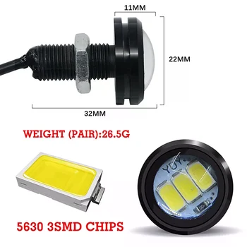 Luci per auto a LED Eagle Eye migliorate; Luci di segnalazione per motociclette; Targa e illuminazione retromarcia; Luci dei freni efficaci
