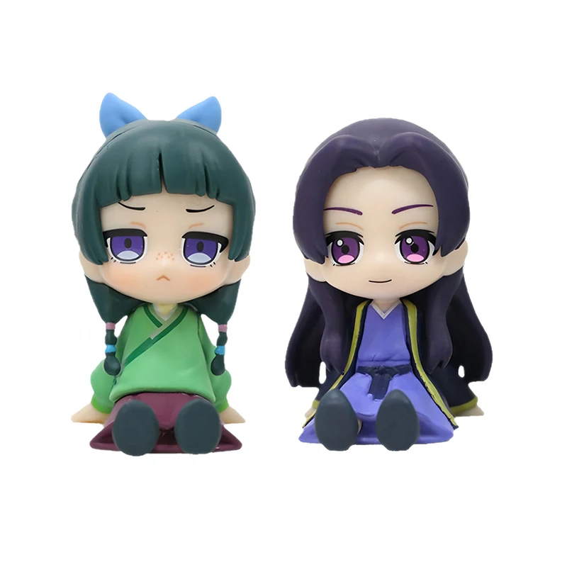 Figura de Anime Miniatura de Maomao Jinshi de The Apothecary Diaries, Versión Q, Kawaii, para Escritorio, Coche, Adorno, Regalo