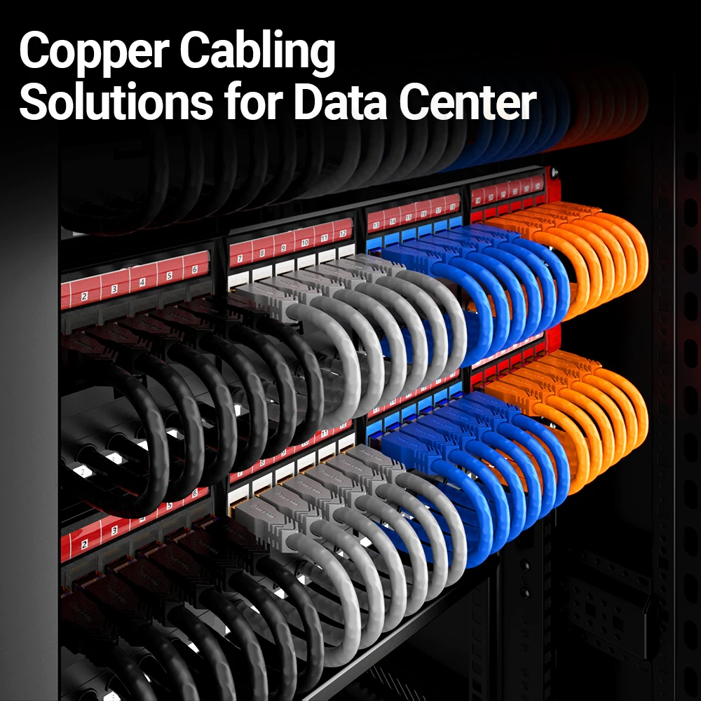 Premium High-Speed Ethernet Cable - 40Gbps, 2000MHz, SFTP RJ45 Patch Cord